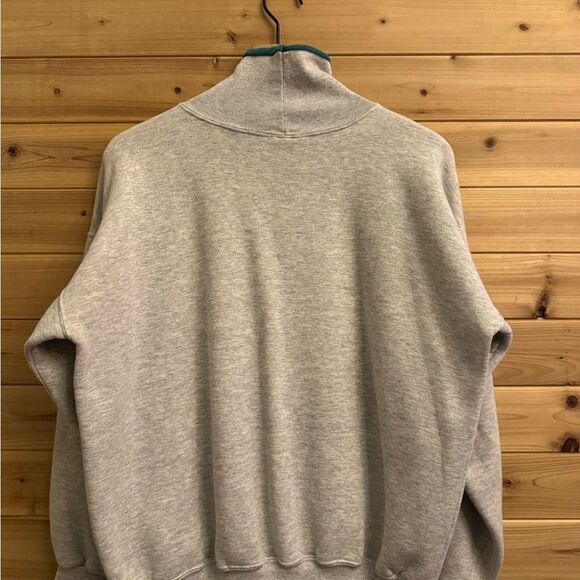 Vintage 90’s 1991 Wisconsin Size XL Crest Turtleneck Pullover Sweatshirt - Picture 10 of 12